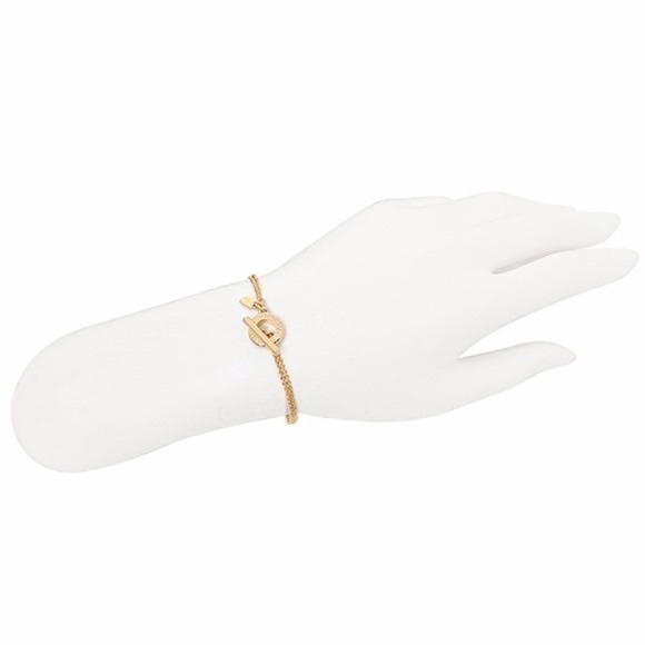 Coach Jewelry - NWT COACH Open Circle Double Strand Toggle Bracelet